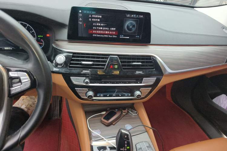 Used BMW 6 Series GT 2019 630i Luxury Design Package Audio And AC Panel