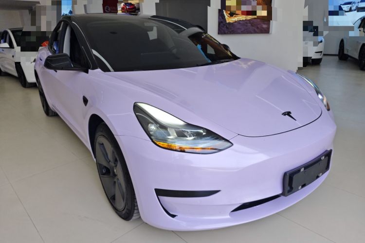 Used Tesla Model 3 2021 Revised Version Standard Range Rear-Wheel Drive Upgraded Edition 3D1 Front Right 45 Deg