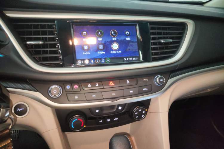 Used Buick GT 2021 Exemplar 1.5L Automatic Elite Version Audio And AC Panel