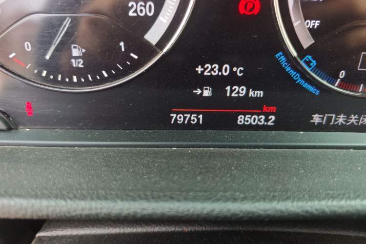 Used BMW 1 Series 2019 118i M Sport Package Odometer Close Up