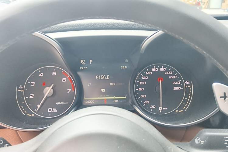 Used Alfa Romeo Giulia 2017 2.0T 280HP Luxury Edition Instrument Cluster