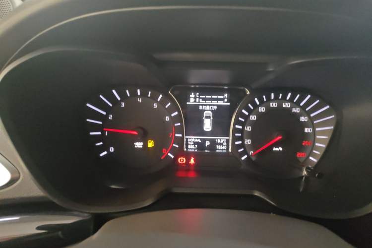 Used GAC Trumpchi GS4 2017 235T G-DCT Two-Wheel Drive Elite Edition Instrument Cluster