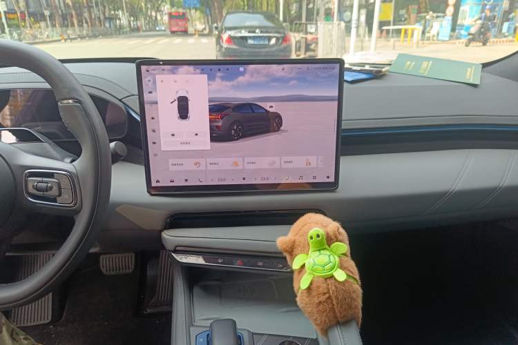 Used Zeekr 001 2024 WE Edition 95 kWh All-Wheel Drive Audio And AC Panel