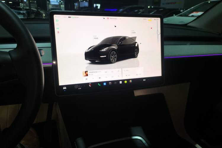 Used Tesla Model Y 2023 Rear-Wheel-Drive Version Audio And AC Panel