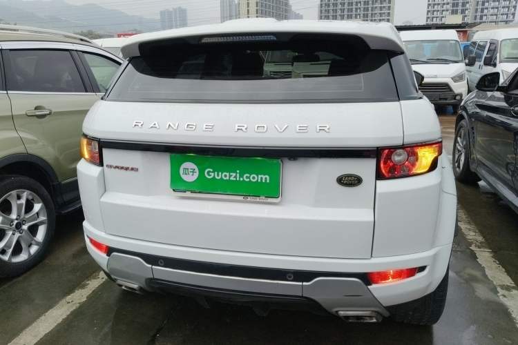 Used Land Rover Range Evoque 2015 2.0T Five-Door Sporty Edition Rear