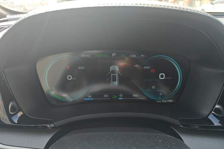 Used BYD Song PLUS New Energy 2021 DM-i 110KM Flagship PLUS 5G Edition Instrument Cluster