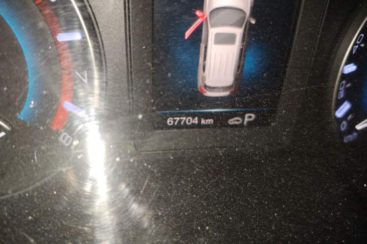 Used Haval H2 2018 Red-Label 1.5T Dual-Clutch Two-Wheel-Drive Elite Model Odometer Close Up