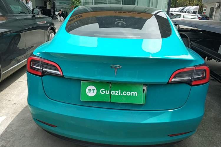 Used Tesla Model 3 2021 Standard Range Rear-Wheel Drive Upgraded Version 3D6 Rear