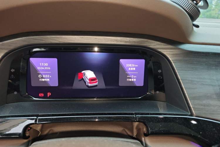 Used Volkswagen Viloran 2023 Revised 380TSI Prestige Edition Odometer Close Up