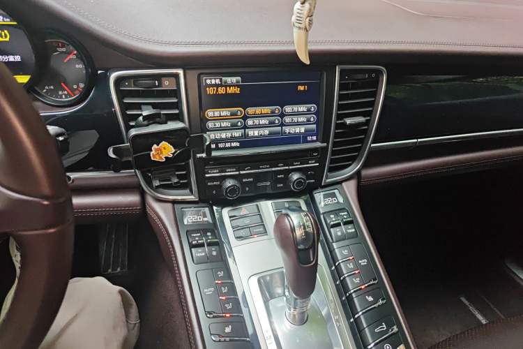 Used Porsche Panamera 2010 Panamera 4 3.6L Audio And AC Panel