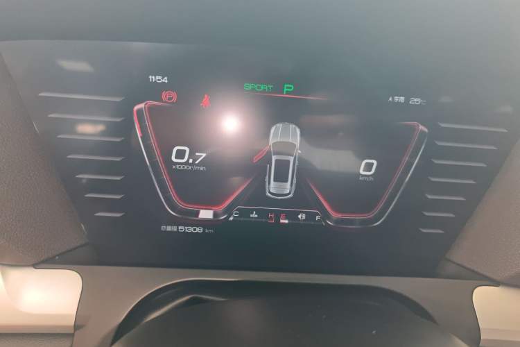 Used BYD Song Pro 2019 1.5T Automatic Luxury Model Instrument Cluster