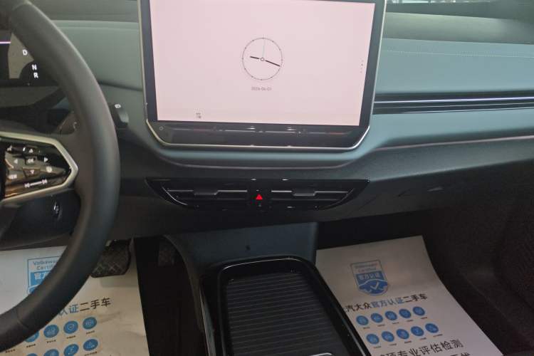 Used Volkswagen ID.4 X 2025 Revised Version Smart Edition Purely Intelligent Enjoyment Version Audio And AC Panel