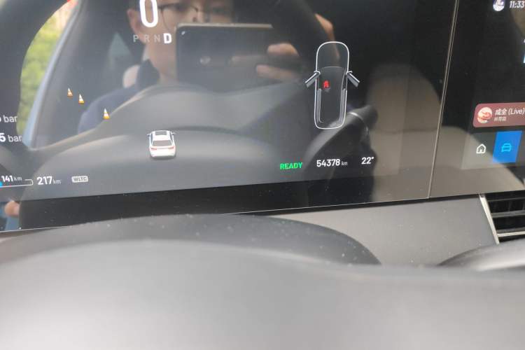 Used Li Auto ONE 2021 Extended-Range 6-Seater Version Odometer Close Up