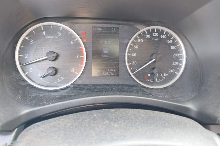 Used Nissan Sylphy 2021 1.6L XL CVT Enjoyment Edition Odometer Close Up