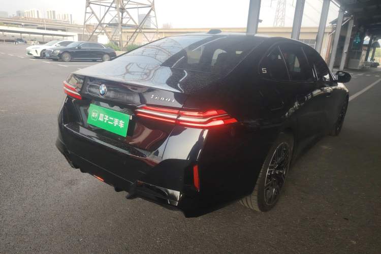 Used BMW 5 Series 2025 530Li Luxury Edition M Sport Package Rear Right 45 Deg