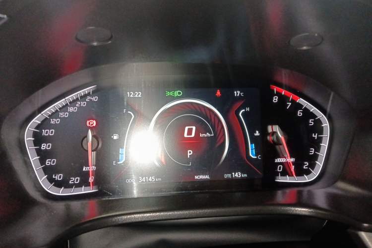 Used CHANGAN CS75 2021 Honor Million Edition 280T DCT Navigation Model Instrument Cluster