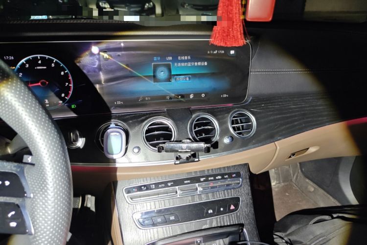 Used Mercedes-Benz E-Class 2023 E 300 L Sporty and Stylish Model Audio And AC Panel