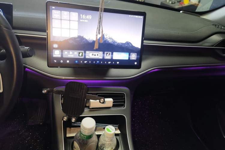 Used BYD Destroyer 05 2024 HONOR Edition DM-i 55KM Luxury Model Audio And AC Panel