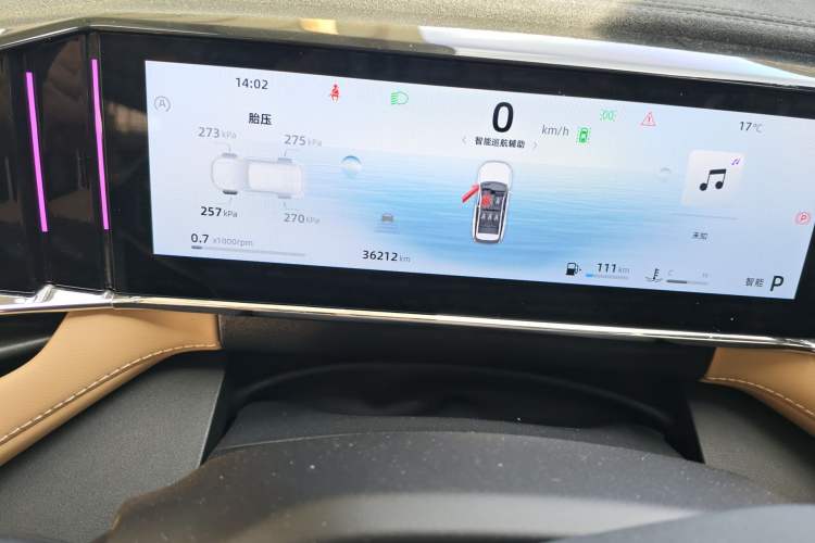 Used Geely Auto FX11 2023 2.0TD DCT Prestige Edition Odometer Close Up