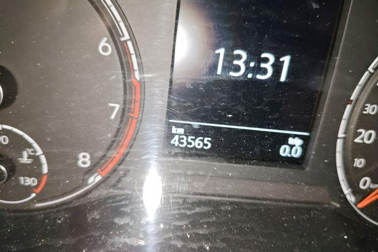 Used Volkswagen Polo 2019 Plus 1.5L Automatic Panoramic Enjoyment Edition Odometer Close Up