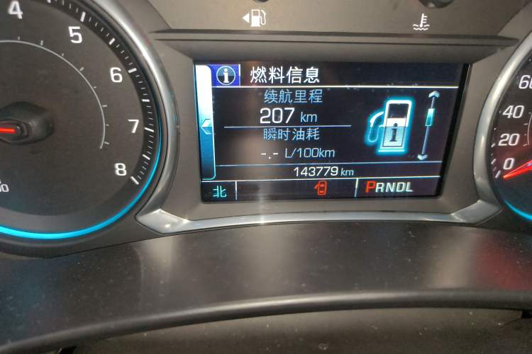 Used Chevrolet Equinox 2018 535T Automatic YuJie Edition Odometer Close Up