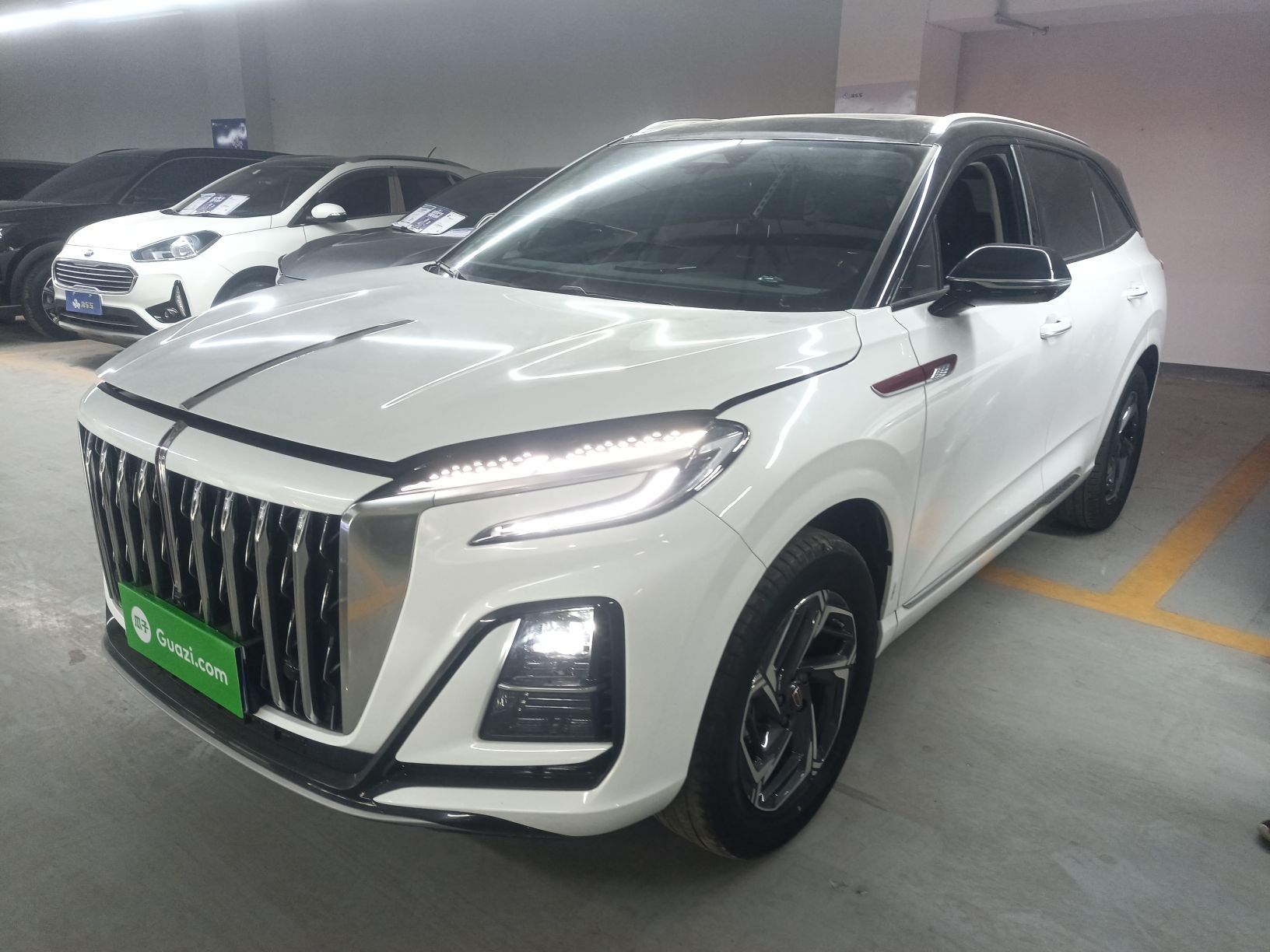 تحت مقدمة السيارة