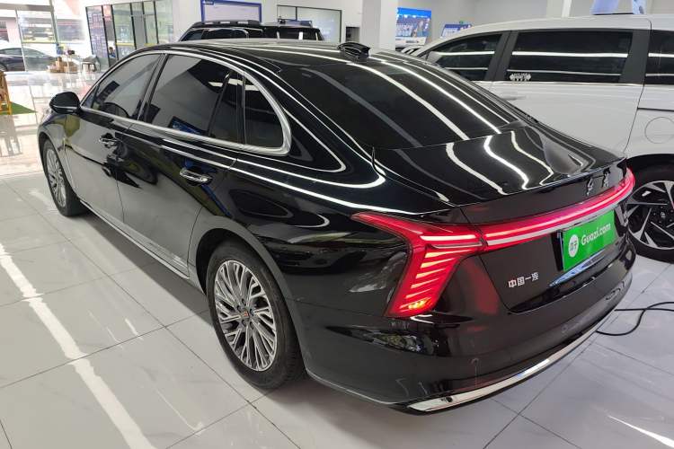 Used Hongqi H5 2023 2.0T Automatic Smart Connect Flagship Edition Rear Left 45 Deg