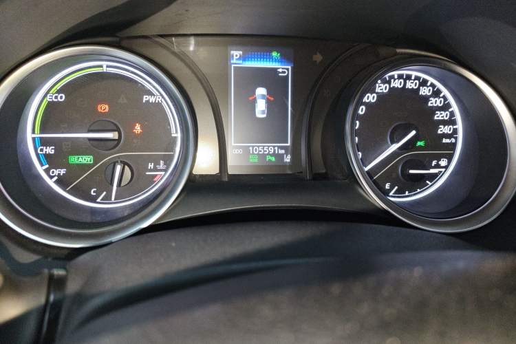 Used Toyota Camry 2021 Dual-Motor 2.5 HGVP Leading Edition Odometer Close Up