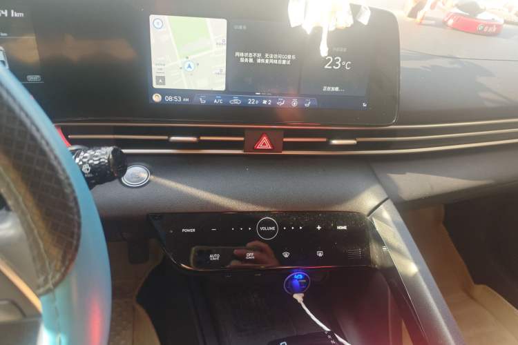 Used Hyundai Elantra 2021 1.5L CVT LUX Prestige Edition Audio And AC Panel