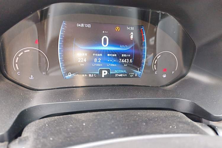 Used Chery Tiggo 8 2021 Kunpeng Edition 290TGDI Automatic Zhanchi Version Odometer Close Up