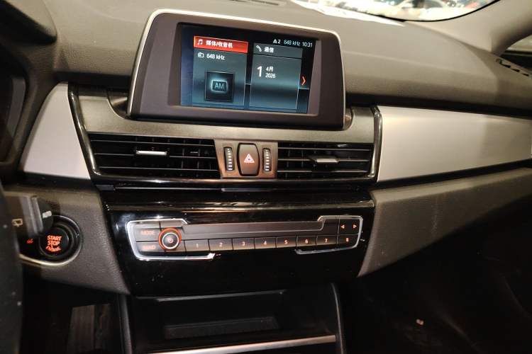 Used BMW 2 Series Gran Tourer 2018 220i Leading Model Audio And AC Panel