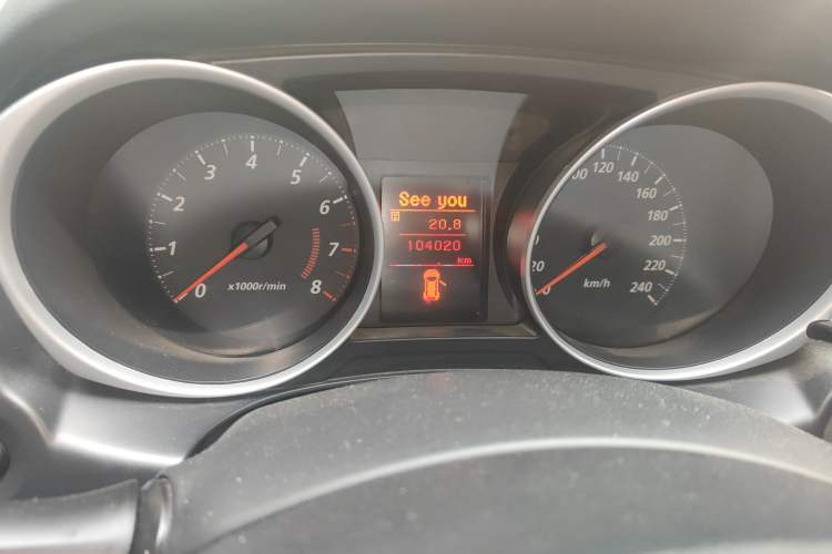 Used Mitsubishi ASX 2013 2.0L CVT Two-Wheel Drive Elite Edition Odometer Close Up