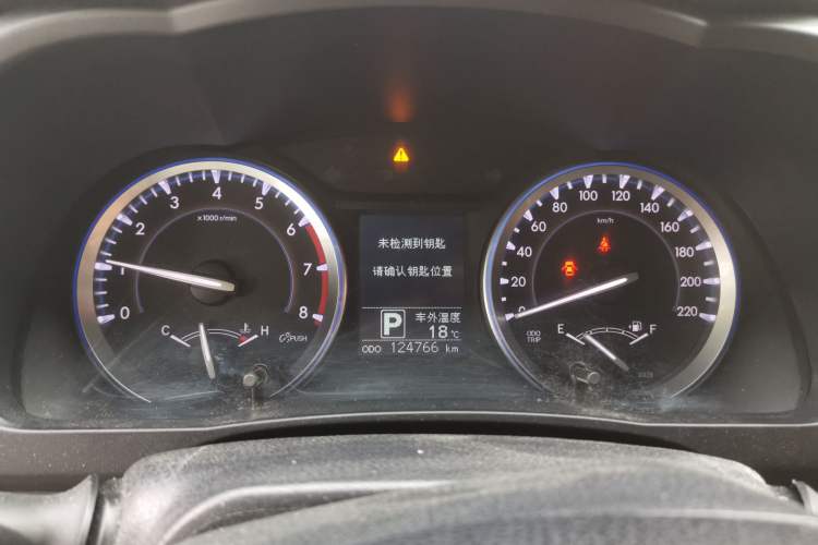 Used Toyota Highlander 2017 2.0T Four-Wheel Drive Luxury Edition 7 Seats Instrument Cluster