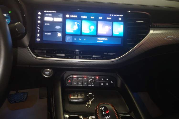 Used Haval F7x 2021 1.5T Two-Wheel Drive Smart Technology Edition Audio And AC Panel