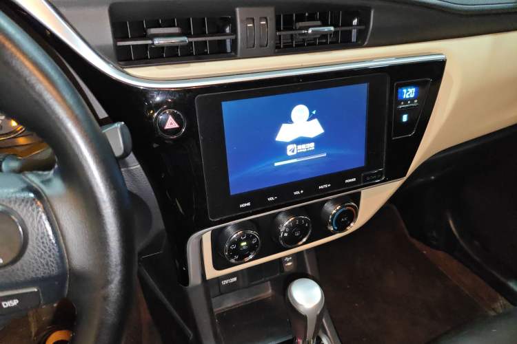 Used Toyota Levin 2017 Revised 185T CVT Elite Edition China V Standard Audio And AC Panel