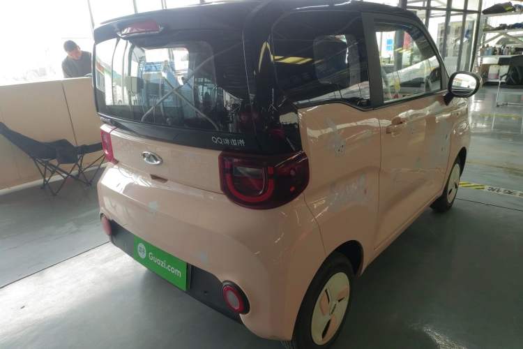 Used Chery QQ Ice Cream 2022 170km Sundae Phosphate Lithium-Ion Rear Right 45 Deg