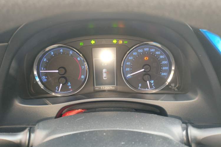 Used Toyota Levin 2018 185T CVT Luxury Edition China V Standard Instrument Cluster