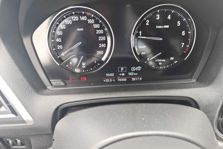 Used BMW 2 Series 2019 225i Sport Design Package Odometer Close Up