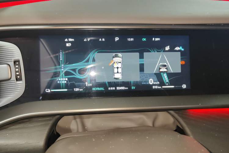 Used Denza D9 2022 DM-i 970 Four-Wheel Drive Prestige Model Instrument Cluster