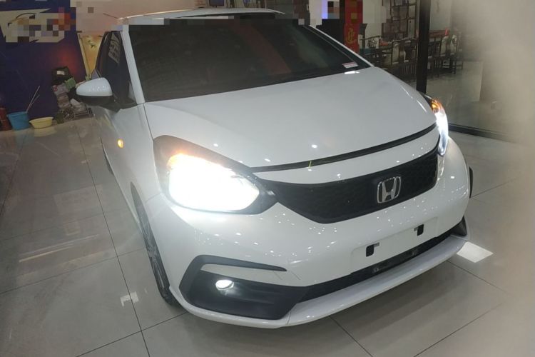 Used Honda Fit 2021 1.5L CVT Trendy Sports Edition Front Right 45 Deg