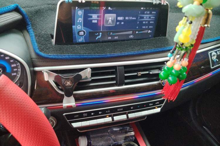 Used Dongfeng Fengon 580 2020 1.5T CVT Luxury Edition Audio And AC Panel