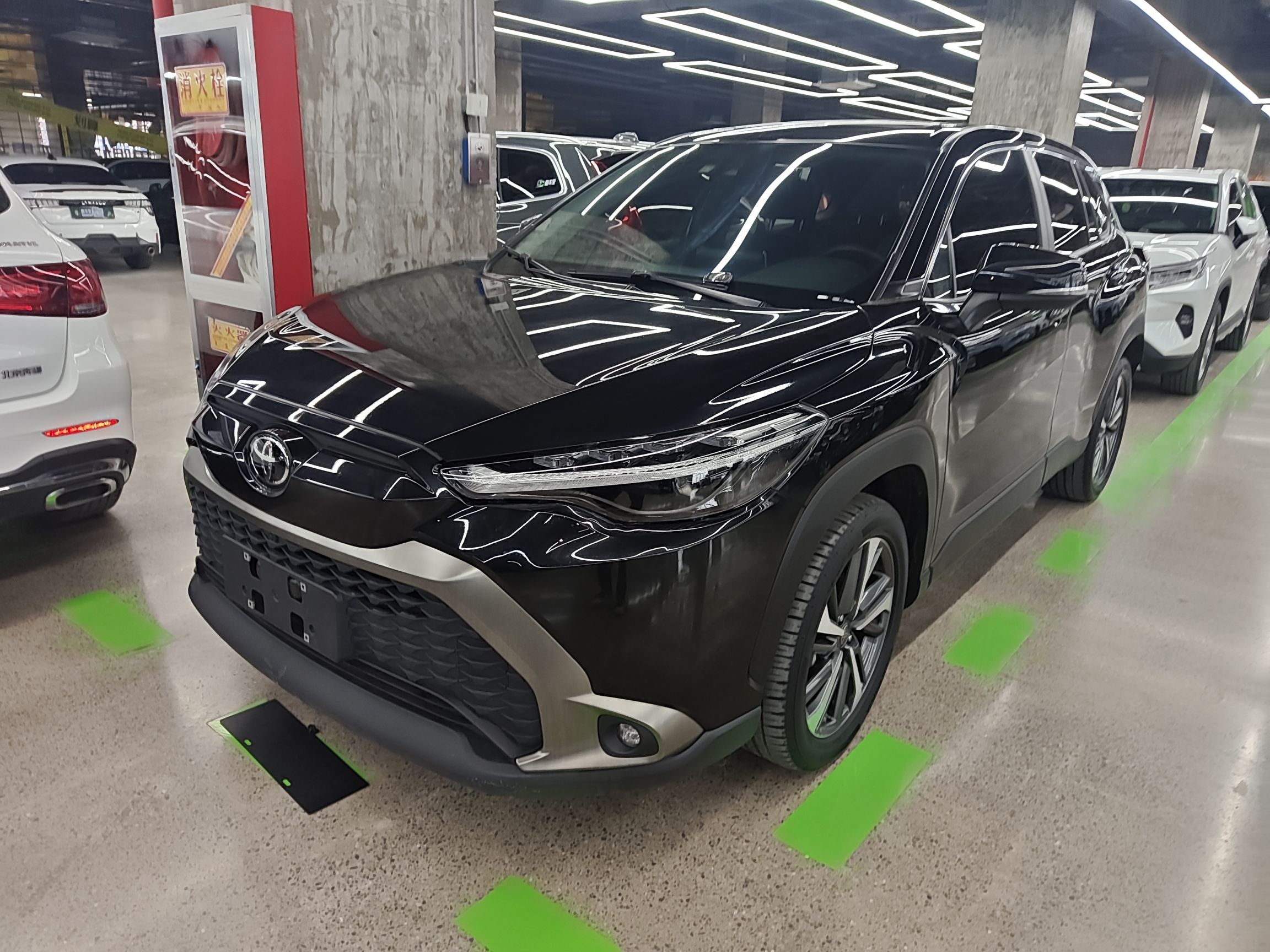 تحت مقدمة السيارة