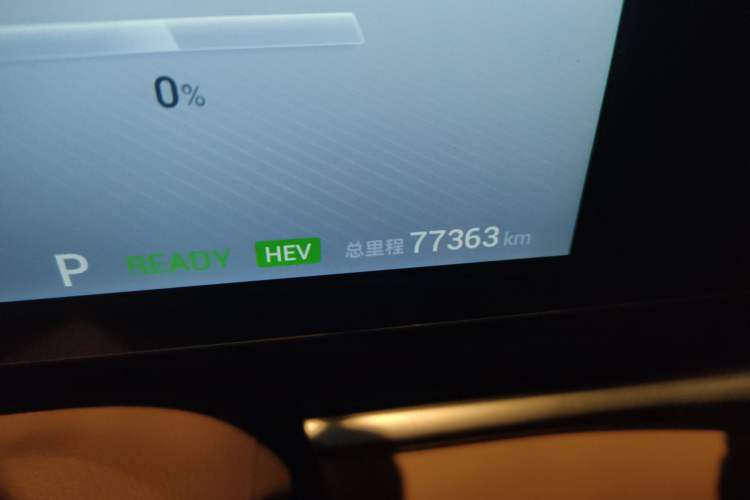 Used VOYAH Dream 2022 Low-Carbon Edition Dream+ Smart Enjoyment Package Odometer Close Up