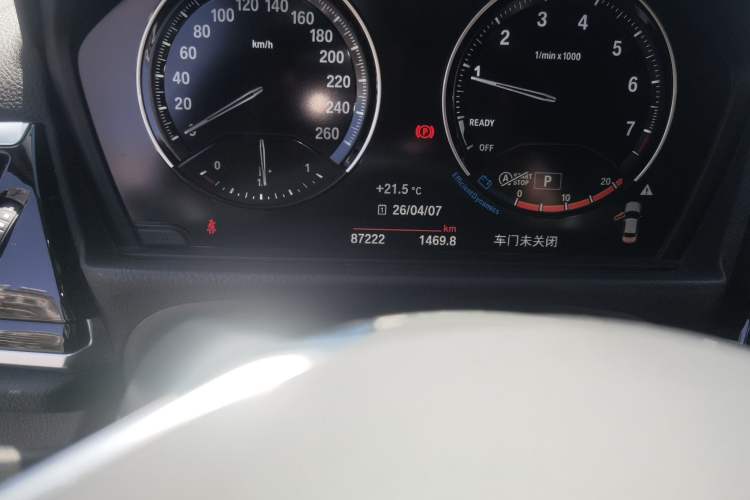 Used BMW 1 Series 2021 Revised 120i M Sport Edition Odometer Close Up