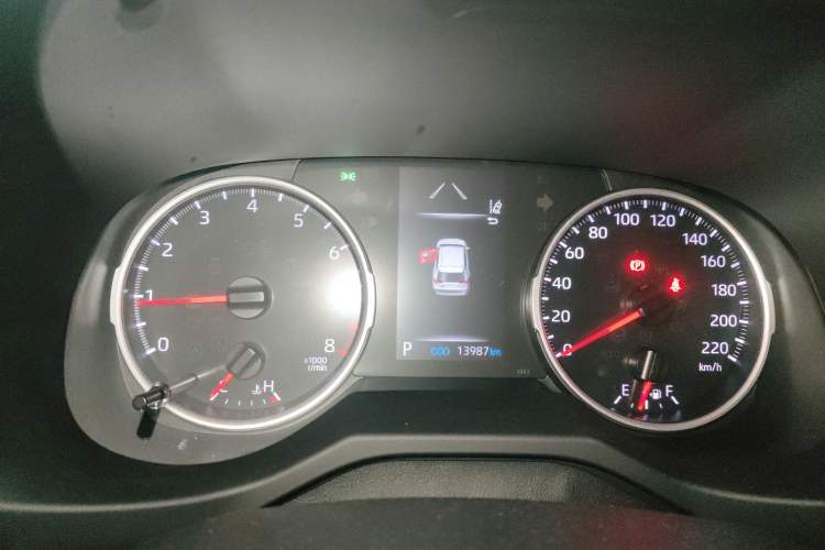 Used Toyota RAV4 2023 2.0L CVT Two-Wheel Drive Urban Edition Instrument Cluster