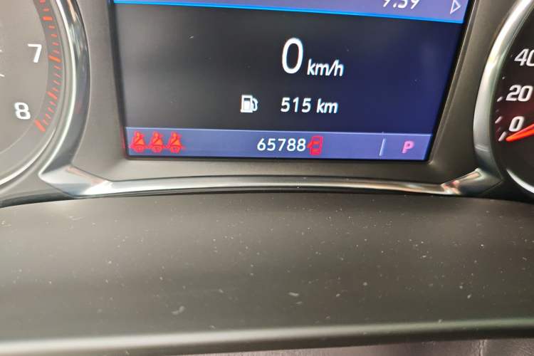 Used Chevrolet Blazer 2020 650T 7-Seater WEI Version Odometer Close Up