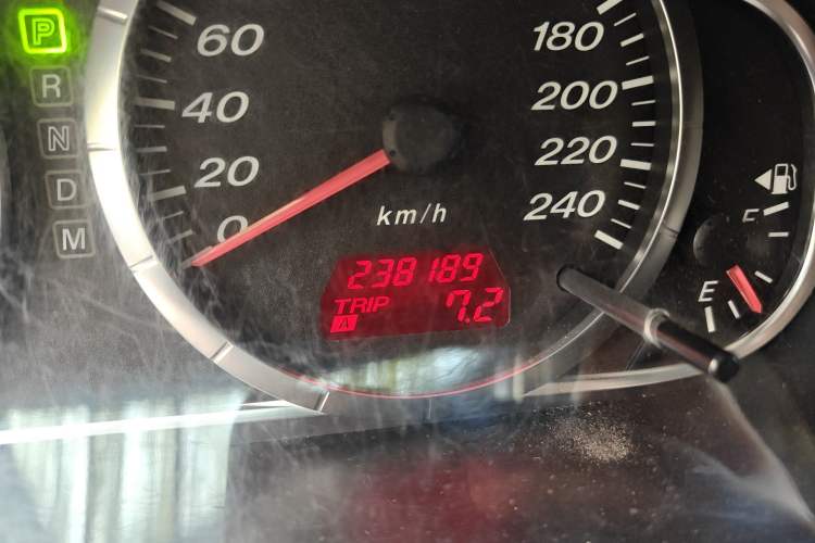 Used Mazda 6 2013 2.0L Automatic Fashion Edition Odometer Close Up