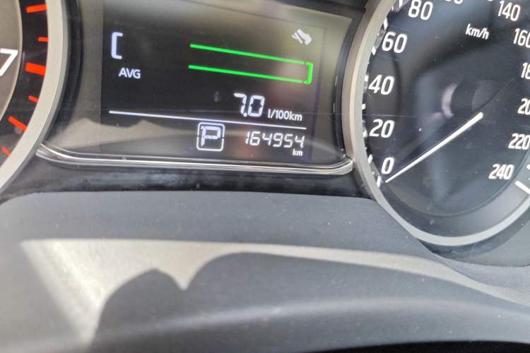 Used Nissan Sylphy 2021 Classic 1.6XL CVT Luxury Edition Odometer Close Up