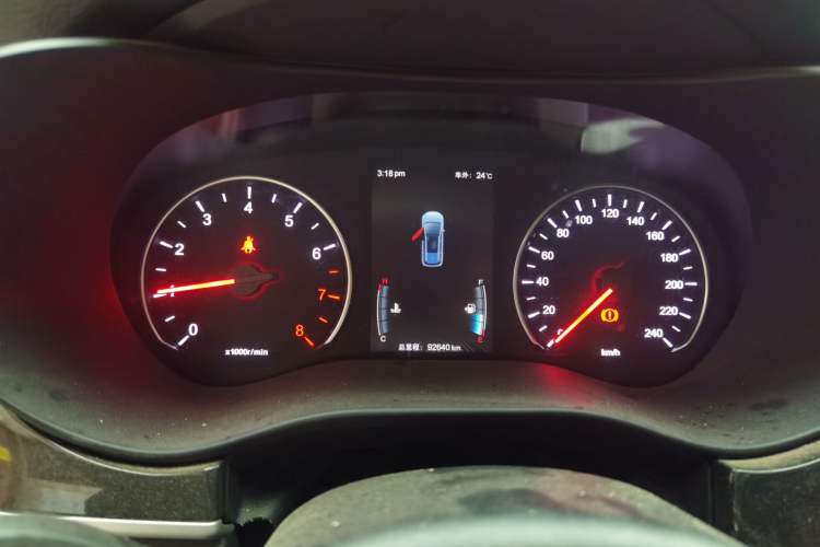 Used BYD Song MAX 2019 1.5T Manual Smart Connect Ruiyi Model 7 Seats China V Emission Standard Instrument Cluster