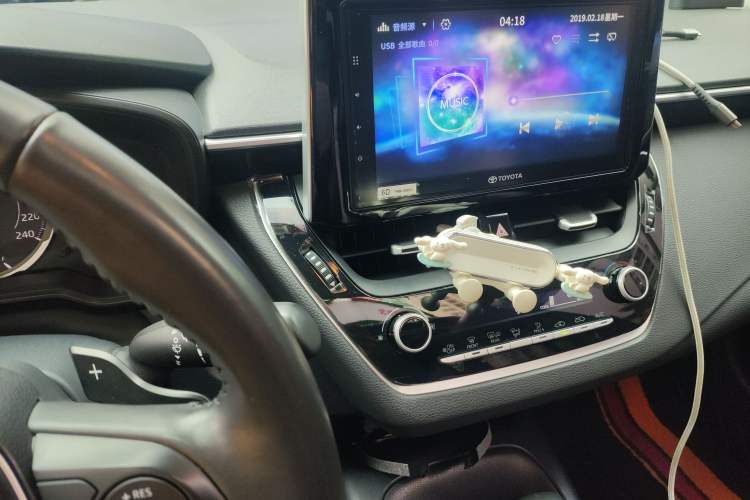 Used Toyota Corolla 2019 1.2T S-CVT Sport Edition Audio And AC Panel